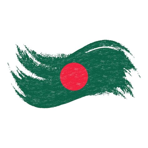 National Flag Of Bangladesh, Flag Of Bangladesh, Bangladesh Flag, National Flag, Vector Photo, A White Background, Premium Vector, Graphic Resources, White Background