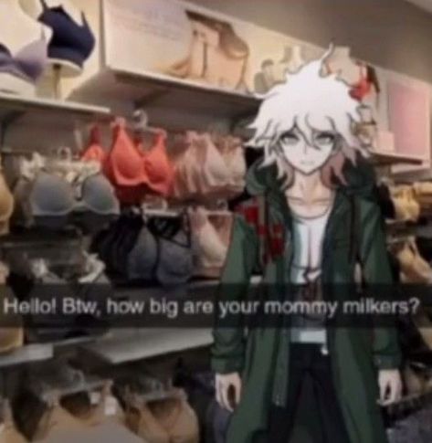 Danganronpa Snapchat, Cursed Danganronpa, Anime Snapchat, Danganronpa Funny, Danganronpa Memes, Nagito Komaeda, Danganronpa 3, Danganronpa Characters, Nerd Alert