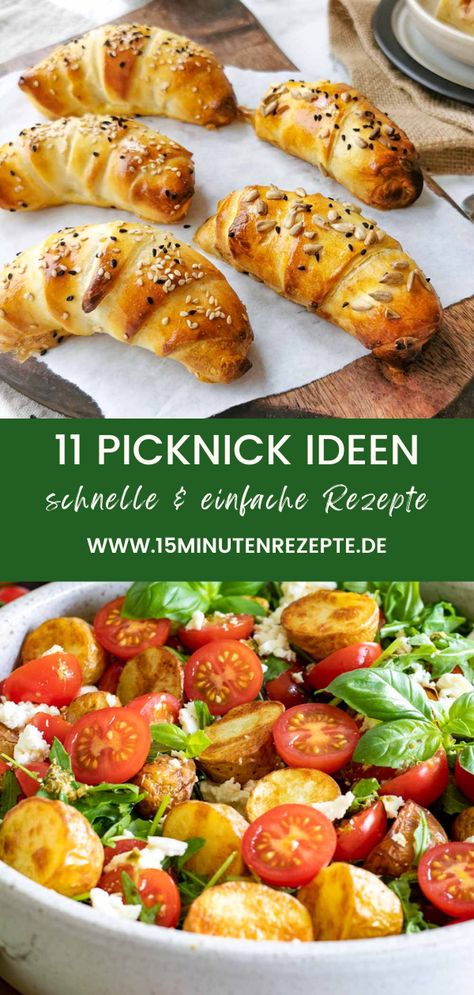 Entdecke meine 11 besten Picknick Ideen! Mit dabei schnelle und einfache Snacks, die sich für ein Picknick im Sommer bestens eignen. Outdoor Picknick Ideas, Picnic Snack Ideas Simple, Picknick On Beach, Picknick Food, Picknick Am See, Tapas Buffet, Snacks To Go, Picknick Snacks, Picnic Snacks