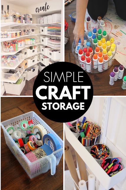 Toddler Approved!: Awesome Kids Craft Storage & Organization Tips! These ideas are simple, but pack a big punch! Kids Craft Storage, Rangement Art, Crafts Storage, Diy Paper Art, Craft Storage Organization, Bamboo Bedding, Organization Kids, Art Station, Fun Craft