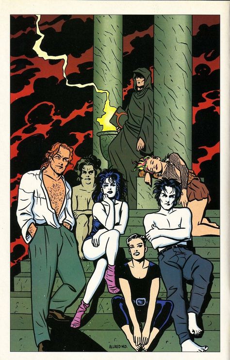 Mike Allred, Morpheus Sandman, Sandman Comic, Sandman Neil Gaiman, Comic Book Genres, Vertigo Comics, The Sandman, Neil Gaiman, Comic Panels