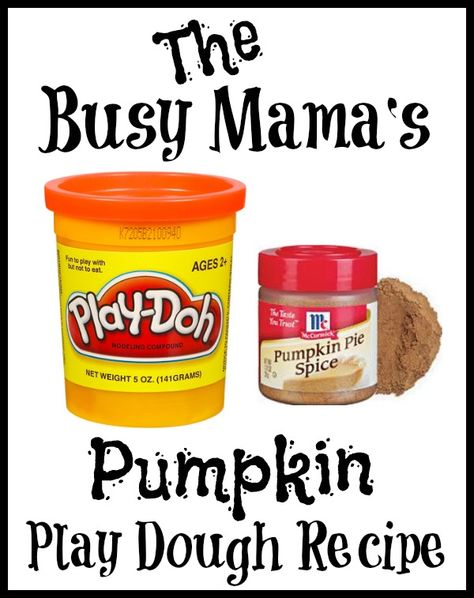 This pumpkin play dough even the busiest mom can find time to make!  Smells just like pumpkin pie! Pumpkin Play Dough, 30th Celebration, Pumpkin Play, Sensory Materials, Preschool Thanksgiving, Toddlers Activities, Apple Lessons, Craft Recipes, October Activities