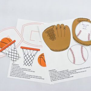 baseball and basketball gift card holders Baseball Gift Card Holder, Gift Cards Money, Game Tickets, Gift Card Holders, Holiday Box, Basketball Gifts, Baseball Gifts, Holiday Baby, Printable Crafts