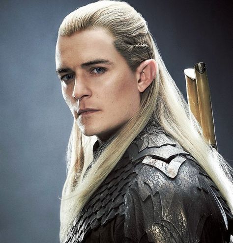 Orlando Bloom as Legolas Orlando Bloom Legolas, Legolas Greenleaf, Legolas And Thranduil, The Hobbit Movies, Into The West, Desolation Of Smaug, Tauriel, Heroic Fantasy, Evangeline Lilly