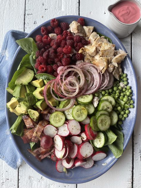 Marinated Red Onions, No Crumbs Left, Sides Veggies, Marinated Onions, Wedge Salad Recipes, Grilled Vegetable Salads, Tofu Sandwich, Cobb Salad Recipe, Antipasto Salad