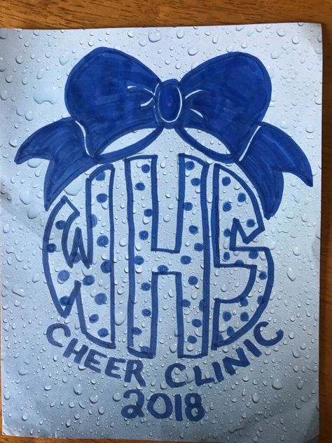 Cheer Clinic Shirts, Cheer Camp Outfits, Cheer T Shirts, Cheerleading Chants, Cheer Shirt Ideas, Camp Outfits, Cheer Tshirts, Cheer Shirt, Cheer Camp