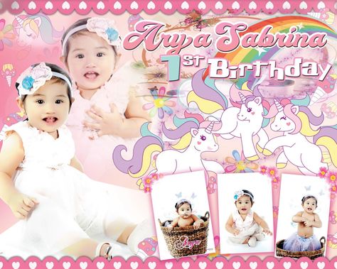 Unicorn Tarpaulin Background, Background For Tarpaulin, Birthday Tarpaulin Background, Birthday Tarpaulin, Birthday Tarpaulin Design, Hello Kitty Birthday Theme, Birthday Scrapbook Layouts, Tarpaulin Design, Unicorn Background