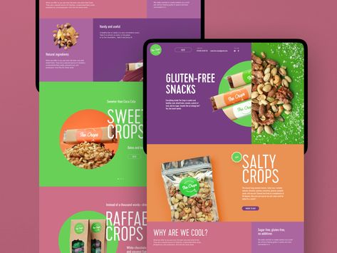 Food Website Design, Juice Branding, Ux Mobile, Restaurant Website, Fruits Images, Snacks Saludables, Web Design Projects, Gluten Free Snacks, Food Website