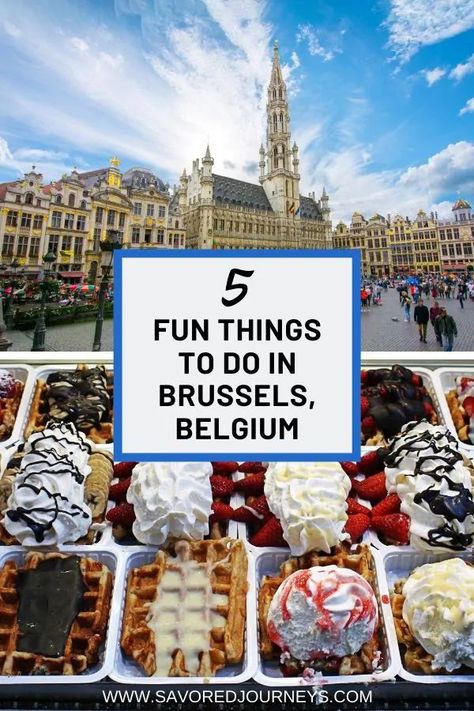 Visiting Brussels, Belgium? Here are 5+ fun things to do in Brussels that involve eating amazing food and seeing Brussel's attractions. | Brussels travel | Brussels Activities | What to do in Brussels | Things to do in Brussels Brussels Travel Guide, Things To Do In Brussels, Brussels Travel, Belgium Travel, Backpacking Europe, European Destinations, Brussels Belgium, Visit Europe, Travel Locations