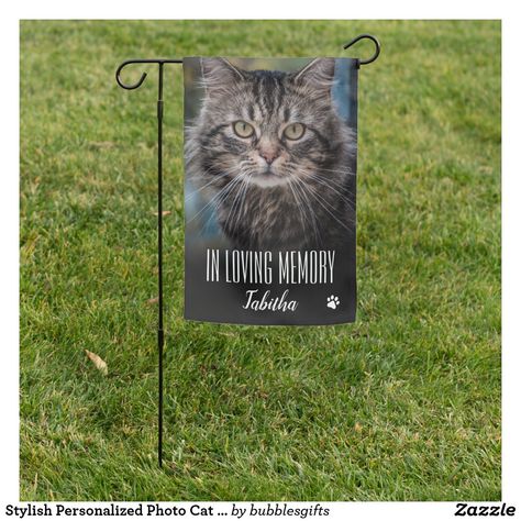 Cat Memorial Garden, Memories Quote, Memory Ideas, Photo Garden, Pet Memorial Garden, Pet Memory, Photo Cat, Memorial Stones, Pet Memorial Gifts