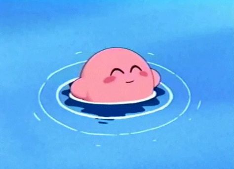 Kirby Gif, Kirby, Gif, Water