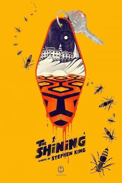 My 'The Shining' screenprint! : stephenking The Shinning Posters, The Shining Illustration, The Shining Painting, The Shining Drawing, The Shining Fanart, The Shining Tattoo, The Shining Art, Jack Torrence, Stephen King Tattoos