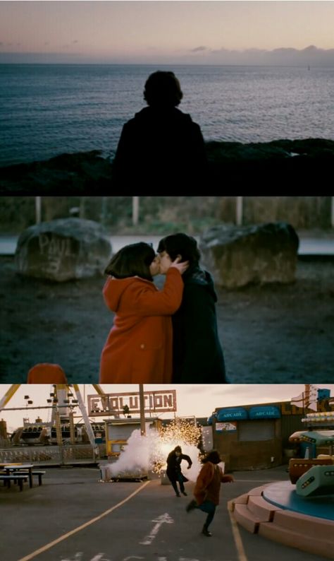 Submarine (2010) Submarine Movie Stills, Submarine Film Aesthetic, Submarine 2010 Aesthetic, Submarine Movie Aesthetic, Submarine Film, Submarine 2010, Submarine Movie, Cinematography Composition, Color In Film