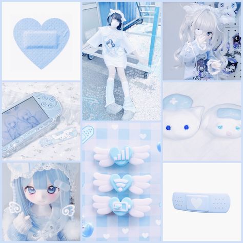 Blue Nurse Aesthetic, Adopt Idea, Nurse Aesthetic, Blue Desk, Kind Of Blue, Blue Aesthetic Pastel, Cute Animal Drawings Kawaii, Pretty Images, Mood Board Inspiration