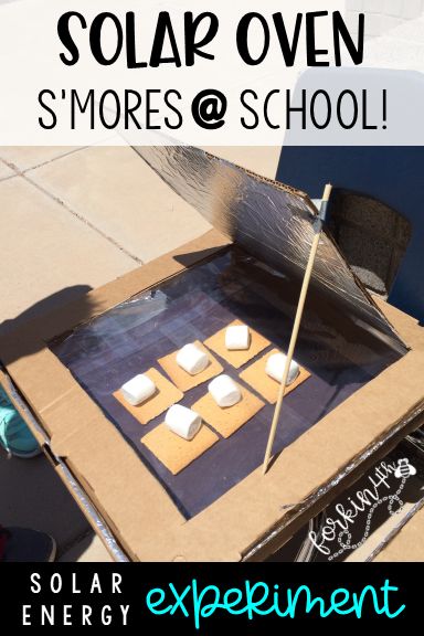 Oven Smores, Solar Oven Diy, Fun Stem Activities, Stem Experiments, Preschool Stem, Solar Oven, S'mores, Diy Solar, Classroom Walls