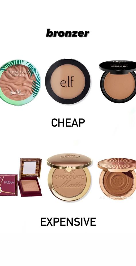 Acne Safe Bronzer, Cheap Bronzer, Acne Prone Skin Makeup, Drugstore Bronzer, Shimmer Eye Makeup, Best Bronzer, Simple Makeup Tips, Makeup Shades, Makeup Accesories