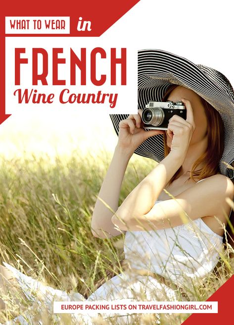 Whether or not you love wine, French wine country is beautiful to visit! Find out what to wear in French wine country so you can enjoy your trip any time of year. https://www.travelfashiongirl.com/what-to-wear-in-french-wine-country/ French Country Style Bedroom, French Wine Country, Grape Growing, Wine Country Travel, Enjoy Your Trip, Europe Packing List, France Outfits, Country France, Packing For Europe