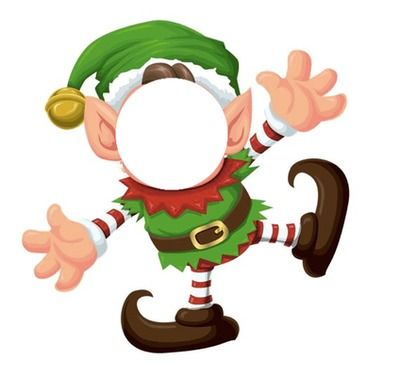 Christmas Elf Body Template, Elf Images, Elf Face, Elf Yourself, Face In Hole, Christmas Photo Frame, Christmas Cutouts, Christmas Art Projects, Body Template