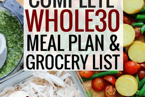 All Meal Plans Archives - Ally's Cooking Whole Food Meal Prep, Whole 30 Foods, Paleo Meal Ideas, Whole30 Meal Plan, Clean Eating Menu, Whole30 Meal Prep, Detox Meal Plan, Whole30 Meals, Whole 30 Challenge