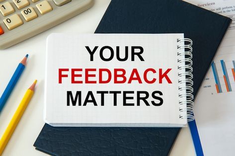 Your feedback matters is written on a no... | Premium Photo #Freepik #photo #customer-survey #customer-feedback #feedback #review Thanks For The Feedback, Happy Face Icon, Customer Survey, Happy Birthday Wishes Cake, Thumbs Down, Birthday Wishes Cake, Online Surveys, Customer Feedback, Office Accessories