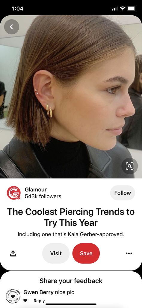 Snake Bite Piercing, Ear Peircings, Sharpie Tattoos, Cool Piercings, Cute Piercings, Snake Bites, Helix Earrings, Kaia Gerber, Ear Candy