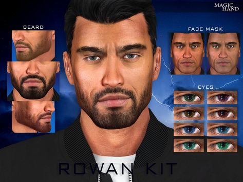 Thick stubble beard in 13 colors - HQ Compatible. Galaxy eyes for males and females in 16 swatches - HQ Compatible. Adult face mask with wrinkles in 5 skin color variations - HQ Compatible. Sims 4 Cc Patreon, Stubble Beard, Cc Patreon, Galaxy Eyes, Magic Hands, Sims 4 Cc, Sims 3, Skin Color, Sims 4