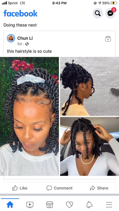 Twist Braid Hairstyles, Box Braids Hairstyles For Black Women, Braids Hairstyles Pictures, Hair Twist Styles, Natural Hair Styles Easy, Braided Hairstyles For Black Women, Girls Hairstyles Braids, Hair Ponytail Styles, Dope Hairstyles