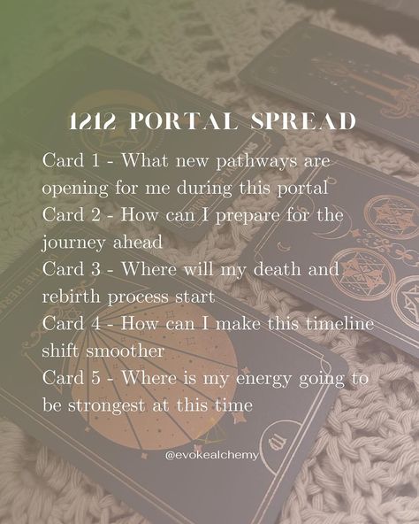 🪄✨🦄1212 portal a time when anything is possible, try this spread and find out for yourself 🦄🌈💕 📌SAVE IT You’re going to try it and be… | Instagram 1212 Portal Tarot Spread, 1212 Portal, Oracle Card Spreads, Tarot Spread, Anything Is Possible, Dec 12, Tarot Spreads, Try It, Spreads