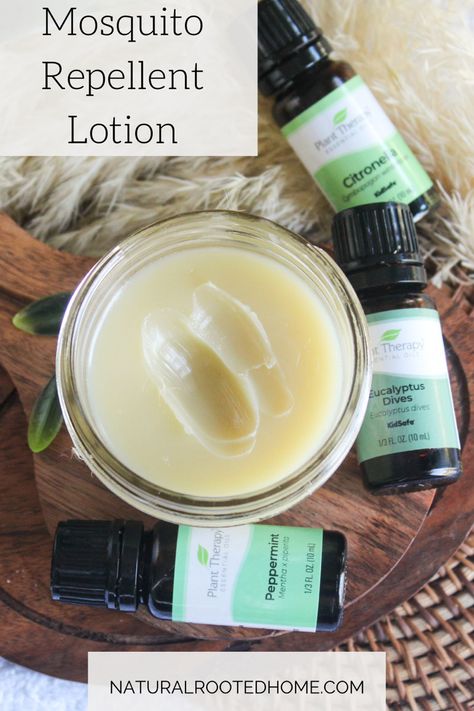 DIY Mosquito Repellent Lotion Bug Repellent Lotion, Mosquito Repellent Lotion, Repellent Diy, Diy Bug Repellent, Homemade Lotion Recipe, Mosquito Repellent Homemade, Diy Mosquito Repellent, Salve Recipes, Natural Mosquito Repellant