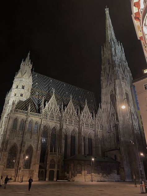 Vienna aesthetic, old cathedral in Vienna, Vienna architecture Vienna Architecture, Vienna Aesthetic, Old Cathedral, Town Architecture, Vision 2025, Aesthetic Old, Magical Places, Old Town, Vienna