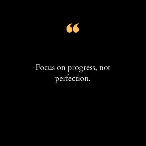 In a world that often demands perfection, it's important to shift our focus towards progress. 🌟 Progress is about growth, learning, and embracing the journey, regardless of the destination. It's about celebrating small victories, learning from setbacks, and staying committed to becoming the best version of ourselves. Remember, perfection is an illusion that can lead to self-doubt and unnecessary pressure. Embracing progress, on the other hand, allows us to appreciate our efforts, no matter h... Small Victories, In A World, The Journey, Matter, Gems, Good Things, Quotes, Quick Saves