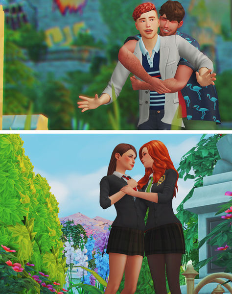 When I’m With You Pose Pack - this set comes with over a dozen romantic poses for your TS4 storytelling needs. But peep our full list of poses for even more romance-themed ideas for your Sims! Romance Poses, Romantic Poses, Sims 4 Couple Poses, Dancing Poses, Of Poses, Public Display Of Affection, Love Is Blind, Sims Building, Look At The Moon