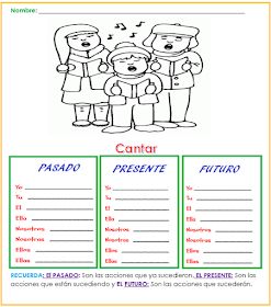 Fichas de Primaria: Conjugación de verbos Diy Projects For School, Spanish Worksheets, Adobe Illustrator Design, Spanish Class, Third Grade, Illustration Design, Word Search Puzzle, Diy Projects, Writing