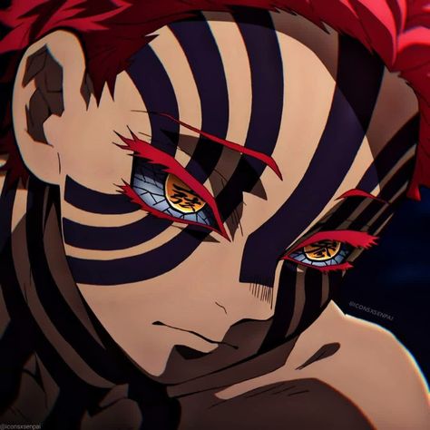 Kimetsu No Yaiba, An Anime, Anime Character, Demon Slayer, Red, Hair, Anime, Blue, White