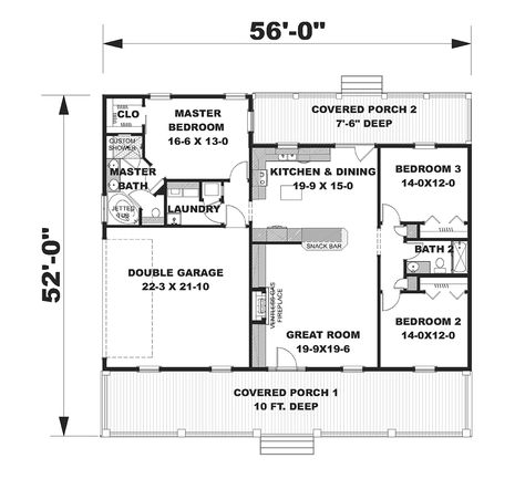 Best Selling House Plans 1500 to 1999 Square Feet Morton Homes, 3 Bedroom Home Floor Plans, Southern Style House Plans, Southern House Plan, Floor Plans 2 Story, Southern House, Cabin Floor, House Plans 3 Bedroom, 4 Bedroom House Plans