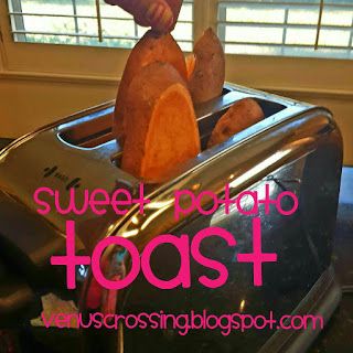 VenusCrossing with Liss: Sweet Potato Toast .... Guys, have you tried this hack yet? You literally just toast slices of sweet potato in the toaster like toast. It is SO super simple, but genius. Why had we never tried this before?! Can you think of all the possibilities?! Here are just a few off the top of my head: *All by itself (this happens to be my current favorite LOL) *Sweet potato hamburger buns *Topped with avocado and over easy egg *Topped with PB and bananas (or strawberries!) Potato Hamburger Buns, Heavy Weight Lifting For Women, Weight Lifting For Women, Sliced Sweet Potatoes, Yam Casserole, Filling Meals, Sweet Potato Toppings, Potato Toast, Low Calorie High Protein