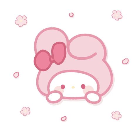 My Melody Icon, Melody Icon, My Melody, Hello Kitty, Kitty, Hair, Pink