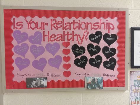 Ra Valentines Day Bulletin Boards, Valentines Ra Board, Middle School Counselor Bulletin Boards, Relationship Bulletin Board, Healthy Relationships Bulletin Board, School Counselor Bulletin Boards, Staff Bulletin Boards, Counselor Bulletin Boards, Res Life Bulletin Boards