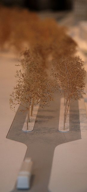 The Model | Flickr - Photo Sharing! Tree Model Architecture Ideas, Trees For Models Architecture, Architecture Tree Model, Architecture Model Trees, Black Architecture, Water Architecture, Architecture Drawing Presentation, Architecture Portfolio Layout, Tree Model