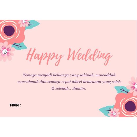 Kumpulan gambar tentang Happy Wedding Kartu Ucapan Pernikahan, klik untuk melihat koleksi gambar lain di KibrisPDR Ucapan Happy Wedding Untuk Sahabat, Ucapan Wedding Untuk Sahabat, Ucapan Wedding, Wedding Simple, Happy Wedding Day, Couple Wedding Rings, Wedding Greeting Cards, Quotes Indonesia, Wedding Quotes