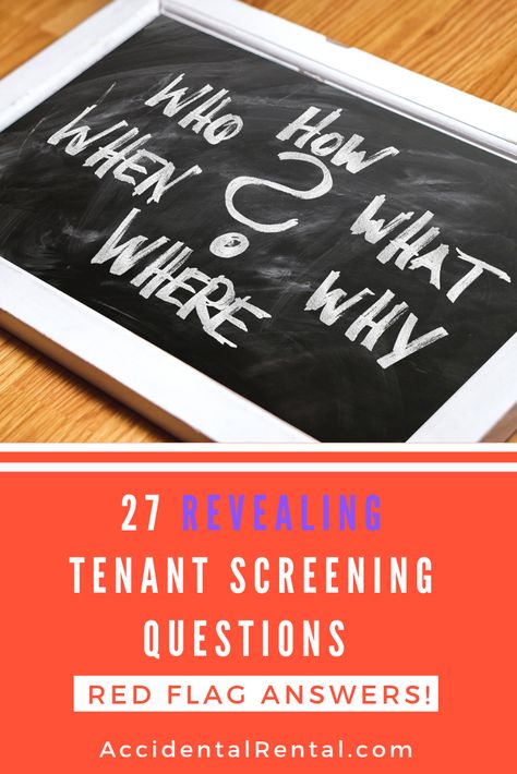 Rental Investment, Landlord Tips, Tenant Screening, Real Estate Articles, Investment Properties, Real Estate Business, Red Flag, Marketing Ideas, Management Tips