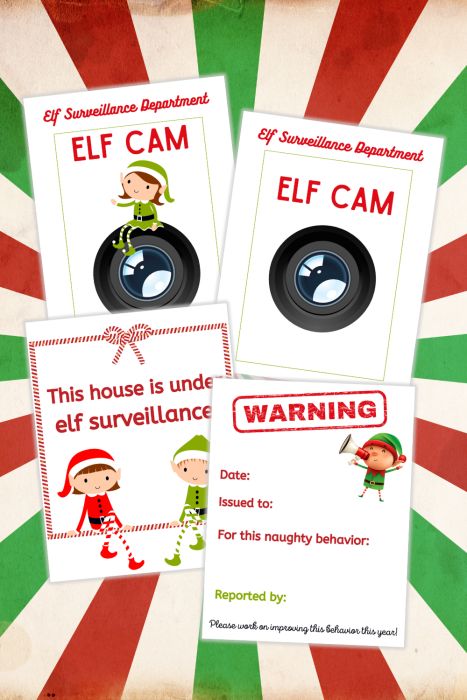 Free Printable Elf On The Shelf, Elf Jokes Free Printable, Free Elf On The Shelf Printables, Elf On The Shelf Cards Free Printable, Elf Report Card Printable Free, Elf On The Shelf Printables Free, Elf On The Shelf Printables, Elf On The Shelf Printables Free Props, Elf Surveillance Sign Printable Free