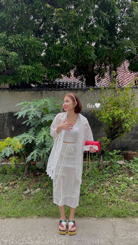 Outfit Kondangan Casual, Japanese Minimalist Fashion, Kondangan Outfit, Wedding Ootd, Dress Kebaya, Dress Gamis, Street Hijab Fashion, Batik Fashion, Ootd Dress