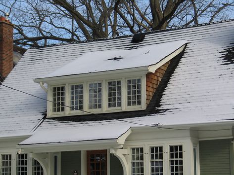 A window-filled shed dormer on the back side of the Cape would be perfect for a soaking tub in the upstairs bathroom. Shed Dormer Addition, Dormer Addition, Cape Cod House Plans, Guest Bedroom Remodel, Kids Bedroom Remodel, Small Bedroom Remodel, Shed Dormer, House Shed, Dormer Windows