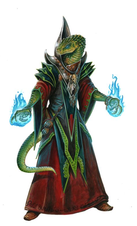 Yuan Ti Wizard Dnd Dragonborn, Yuan Ti, By Any Means Necessary, Fantasy Races, Dungeons And Dragons Characters, Fantasy Monster, Fantasy Rpg, Monster Art, A Dragon