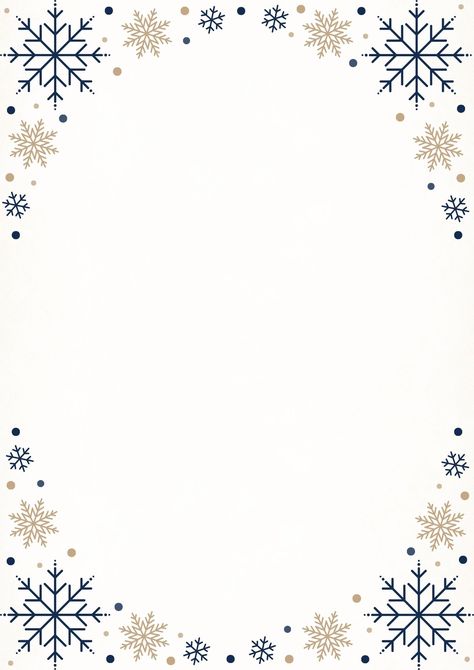 Winter Border Design, Winter Border Frame, Christmas Boarders Template Design, Christmas Templates Background, Snowflake Boarder, Christmas Border Design, Christmas Borders And Frames, Christmas Border Frame, Christmas Boarders