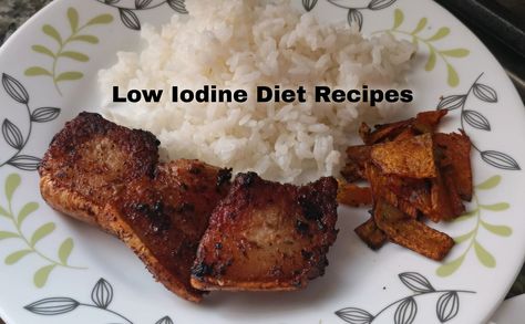 Low-Iodine Diet Recipes Lid Diet Recipes, Low Iodine Chicken Recipes, Low Iodine Diet Recipes, Low Iodine Pasta Sauce, How To Get More Iodine In Your Diet, Vegan Iodine Sources, Food Rich In Iodine, Iodine Free Diet, Radioactive Iodine