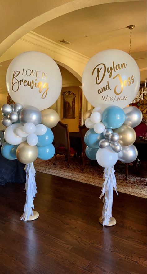 Floor Balloon Arrangements, Entrance Ballons Decoration, Anniversary Balloons Ideas, Civil Wedding Balloon Decor, Engagement Balloon Columns, 2023 Graduation Balloons, Welcome Balloon Bouquet, Welcome Sign With Balloons And Flowers, Engagement Party Table