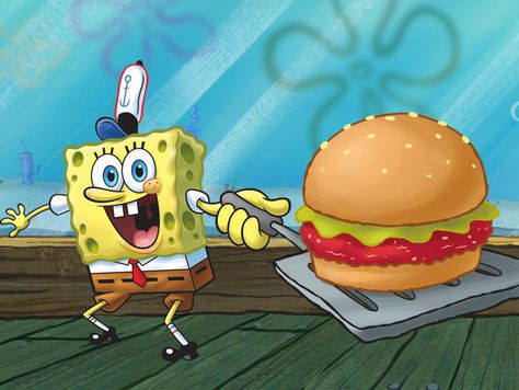 Spongebob Iphone Wallpaper, Crabby Patties, Tv Theme Songs, Spongebob Cartoon, Krabby Patty, Spongebob Drawings, Spongebob Party, Spongebob Square, Pineapple Under The Sea