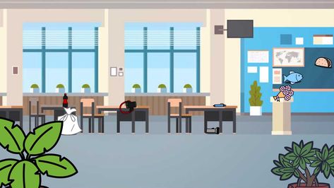 Gacha School Background With People, Gacha Club Background School, Gacha Life Classroom Background, Gacha School Background Hallway, Gacha Backgrounds School Classroom Room, Gacha Background, Gacha Backgrounds, Gacha Videos, School Class